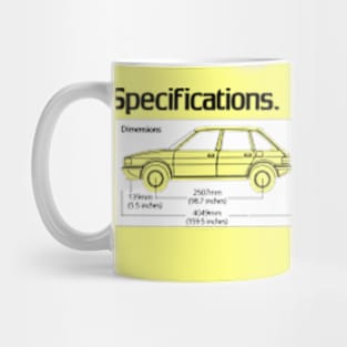 AUSTIN MAESTRO - dimensions Mug